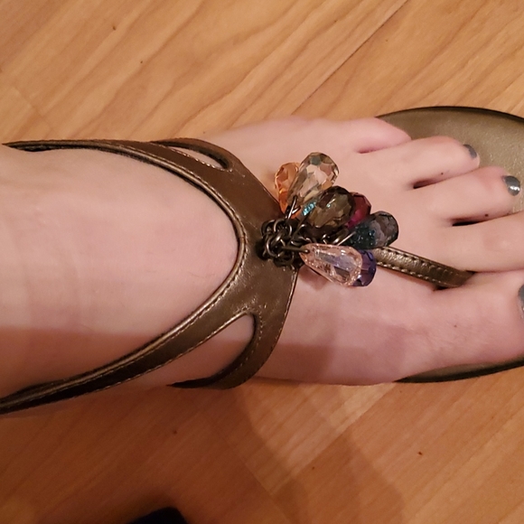 Liz Claiborne 9.5 kitten heel sandal - Picture 11 of 12